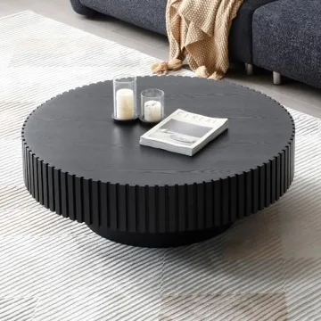 Stylish 31.49'' Round Coffee Table for Modern Living Spaces