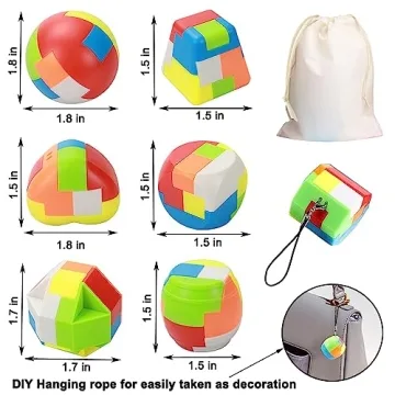 Brain Teasers Puzzles for Kids - 16 Pack Fun