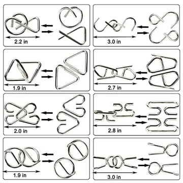 Brain Teasers Puzzles for Kids - 16 Pack Fun