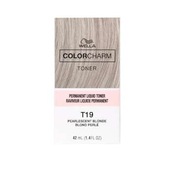 COLORCHARM Permanent Liquid Toners| Neutralize Brass| Free of Parabens| Vegan| T19 Pearlescent Blond...