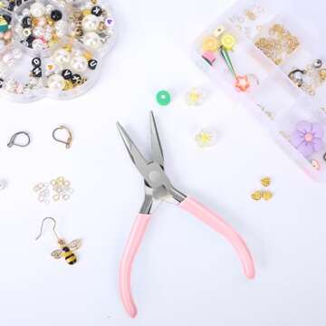 Needle Nose Pliers for Jewelry Making and Crafting