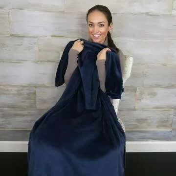 Travel Blanket and Pillow – EverSnug 2-in-1 Comfort