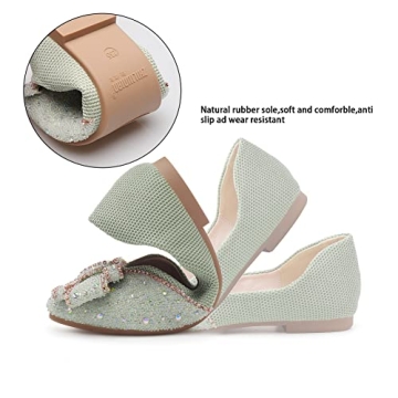 Rhinestone Ballet Flats for Weddings & Casual Events