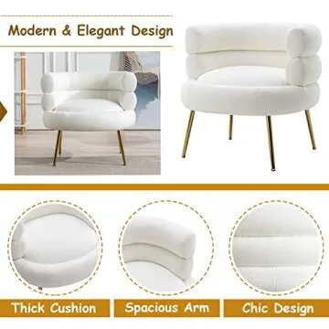 Stylish Antetek Modern Accent Chair for Your Space
