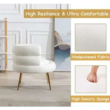 Stylish Antetek Modern Accent Chair for Your Space