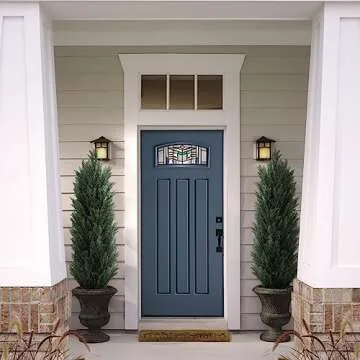 Bloom Times 2 Pack 4ft Topiary Trees for Outdoor Decor