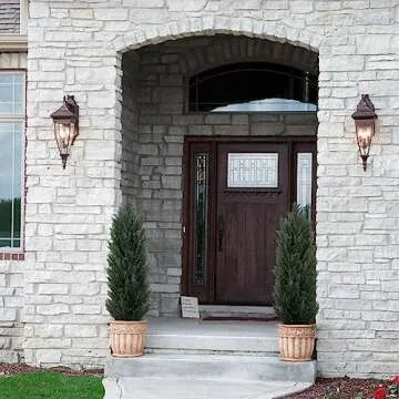 Bloom Times 2 Pack 4ft Topiary Trees for Outdoor Decor