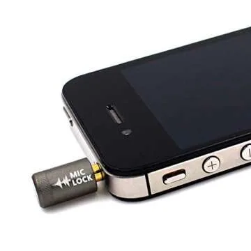 Mic-Lock 3.5mm for Headphone Port - Microphone Audio and Data Security - Privacy Protector for Laptops, Smartphones, Tablets, and Computers (Gray, 5 Pack)