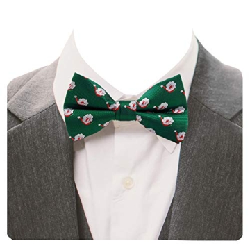Festive GUSLESON Christmas Bowties - 4PCS for Every Celebration