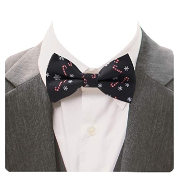 Festive GUSLESON Christmas Bowties - 4PCS for Every Celebration