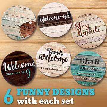 Funny Coasters - Unique Housewarming Gifts for All Occasions