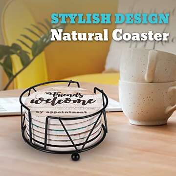 Funny Coasters for Housewarming Gifts - Unique Decor