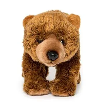 Wildlife Tree 12 Inch Plush Grizzly Bear for All Ages