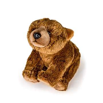 Wildlife Tree 12 Inch Plush Grizzly Bear for All Ages