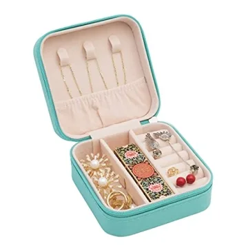 TRODANCE Mini Jewelry Travel Case - Travel Jewelry Organizer
