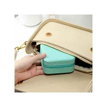 TRODANCE Mini Jewelry Travel Case - Travel Jewelry Organizer