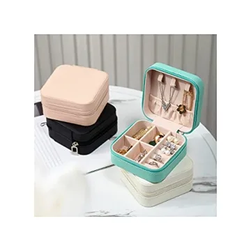 TRODANCE Mini Jewelry Travel Case - Travel Jewelry Organizer