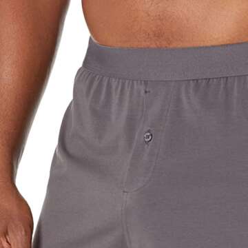 Amazon Essentials Cotton Jersey Boxers for Men - 5 Pack
