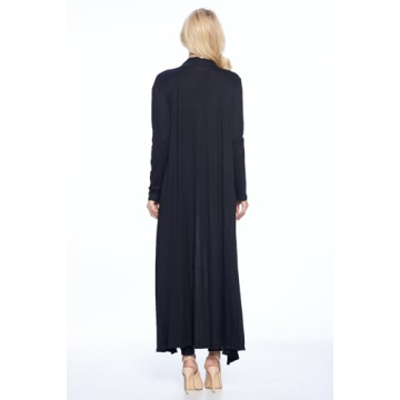 Stylish Isaac Liev Women's Maxi Cardigan for Every Occasion