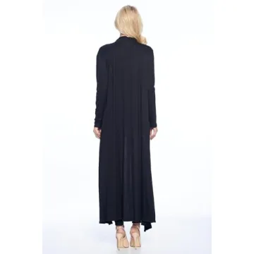 Stylish Isaac Liev Women's Maxi Cardigan for Every Occasion