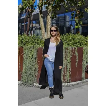 Stylish Isaac Liev Women's Maxi Cardigan for Every Occasion