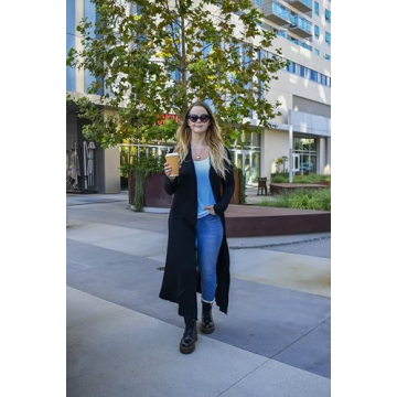 Stylish Isaac Liev Women's Maxi Cardigan for Every Occasion