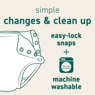 i Play Unisex Swim Diaper Navy Solid-3T