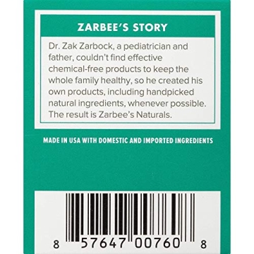 Zarbee's Naturals Kids Chest Rub All-Natural Soothing Relief