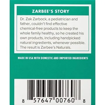 Zarbee's Naturals Kids Chest Rub All-Natural Soothing Relief