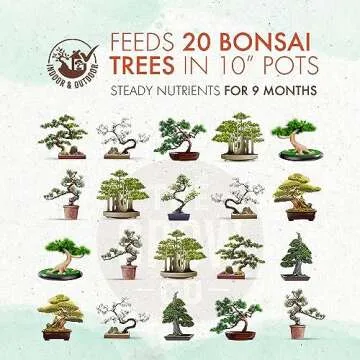 Bonsai Fertilizer - Slow Release Pellets for Plant Health
