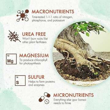 Bonsai Fertilizer - Slow Release Pellets for Plant Health