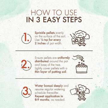 Bonsai Fertilizer - Slow Release Pellets for Plant Health