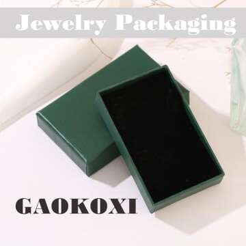 GAOKOXI Silver Statement Geometric Earrings for Women Chunky Gold Knot Link Drop Dangle Earrings Trendy Jewelry Gift