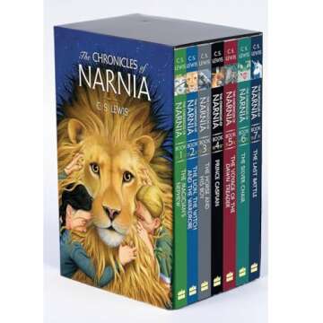 The Chronicles of Narnia 8-Book Box Set + Trivia Book - A Timeless Classic