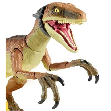 Jurassic World Velociraptor Echo 6" Collectible Figure with Movable Joints, Ages 8+