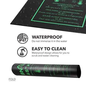 BN-LINK Seedling Heat Mat with Thermostat for Plant Germination