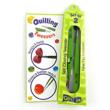 Quill On Quilling Tweezers Set - Perfect for Crafters