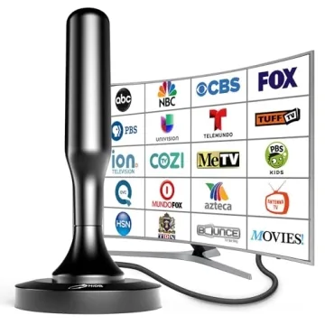 HIDB Indoor HDTV Antenna – Strong Reception, Easy Setup