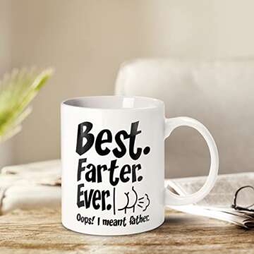 Funny 11 OZ Mug for Dad - Perfect Gift Idea for Him!