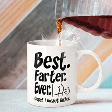 Funny 11 OZ Mug for Dad - Perfect Gift Idea for Him!