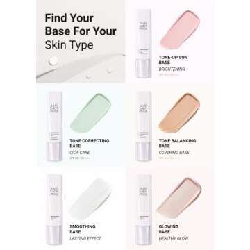 JUNG SAEM MOOL OFFICIAL] Skin Setting Tone Correcting Base | Color Correcting Primer | For Redness Control | Makeup Artist Brand