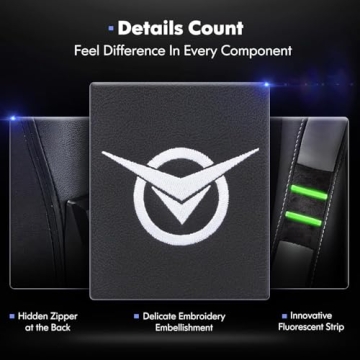 Ergonomic Big and Tall Gaming Chair 350 pounds - Grey