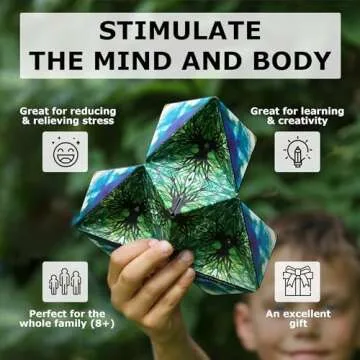 SHASHIBO Shape Shifting Box - Award-Winning Fidget Cube