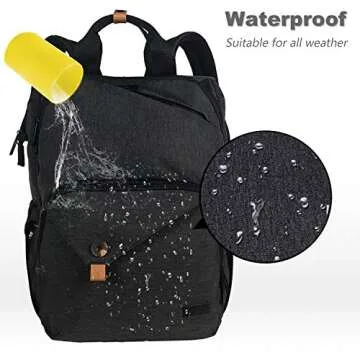 Hap Tim Diaper Bag Backpack with Waterproof Design
