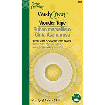 Dritz Wash-A-Way Wonder Tape for Seamless Sewing