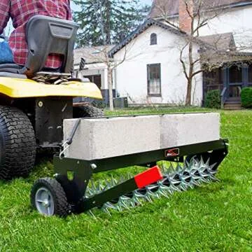 Brinly SAT2-40BH-P Tow Behind 40" Spike Aerator