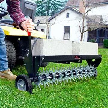 Brinly SAT2-40BH-P Tow Behind 40" Spike Aerator
