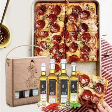 Gourmet Herb Infused Olive Oil Set for Culinary Delights