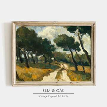 Vintage Landscape Wall Art for Timeless Home Decor