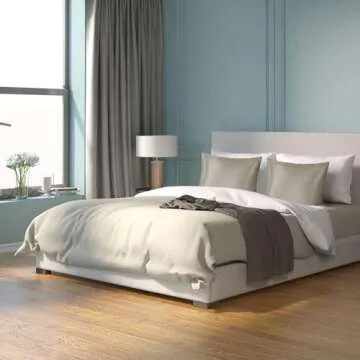 Tafts Silk Pillow Cases - 22mm 100% Pure Mulberry 6A Silk Pillowcase for Hair & Skin with Zipper Closure, Cooling, Natural, Organic, Double Sided Silk Pillow Case (Taupe, Queen 20x30 1pc)